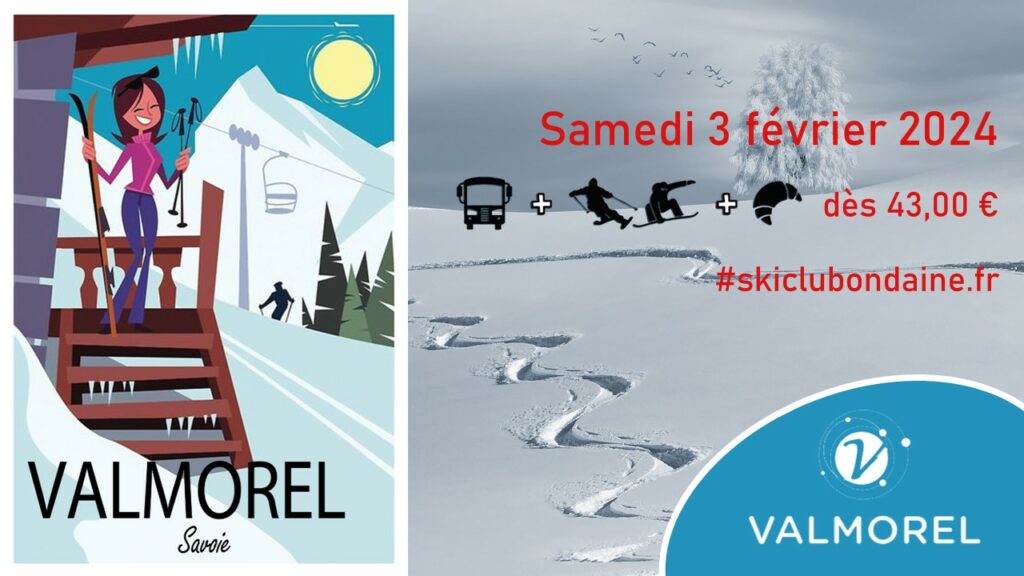 Sortie ski à Valmorel