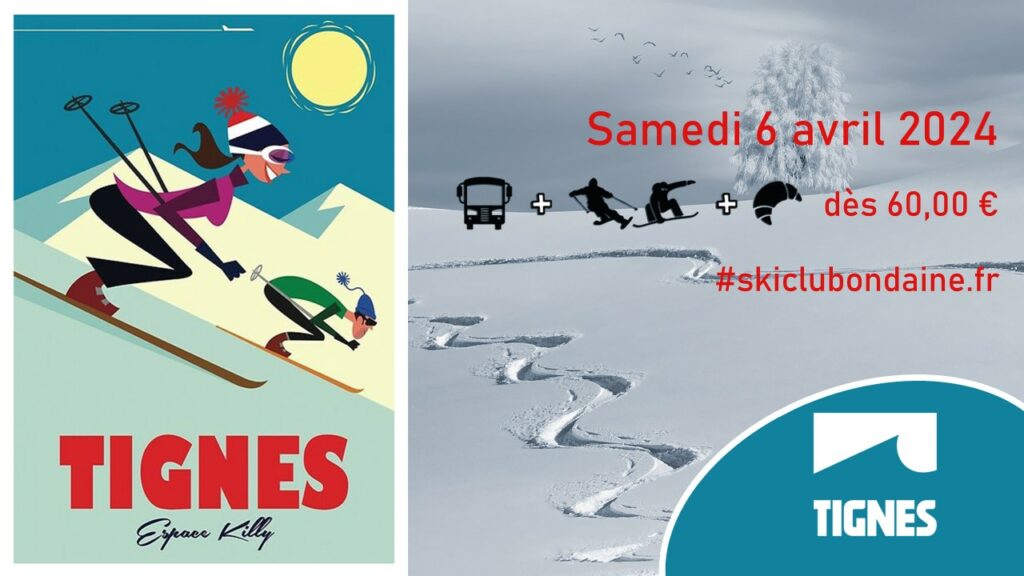 Sortie ski à Tignes