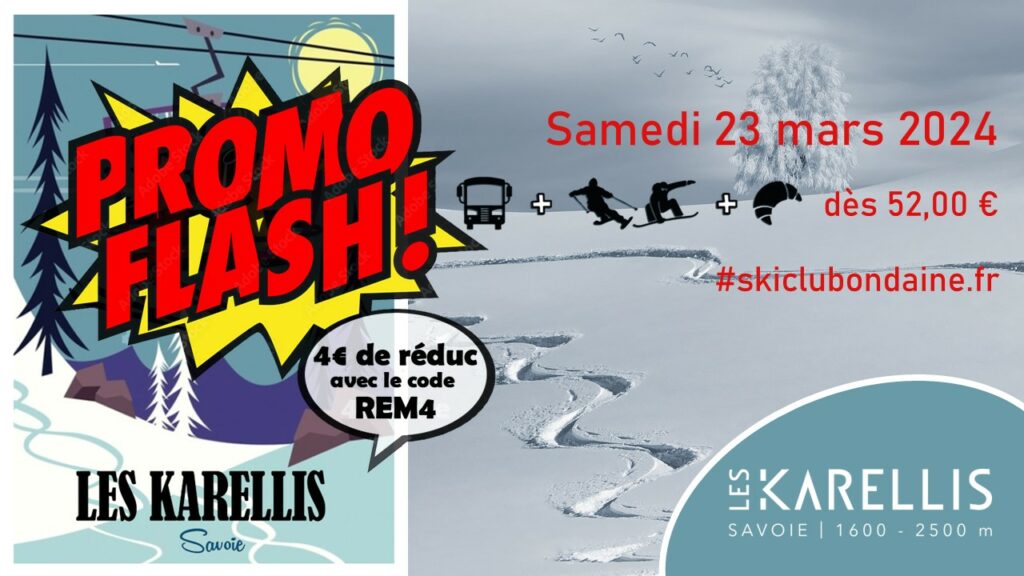 Promo sortie ski Les Karellis